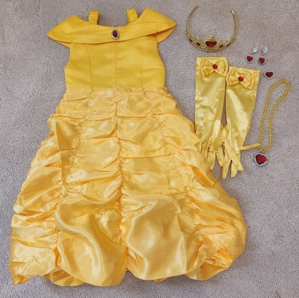 Princess Belle dress outfit 2T-3T